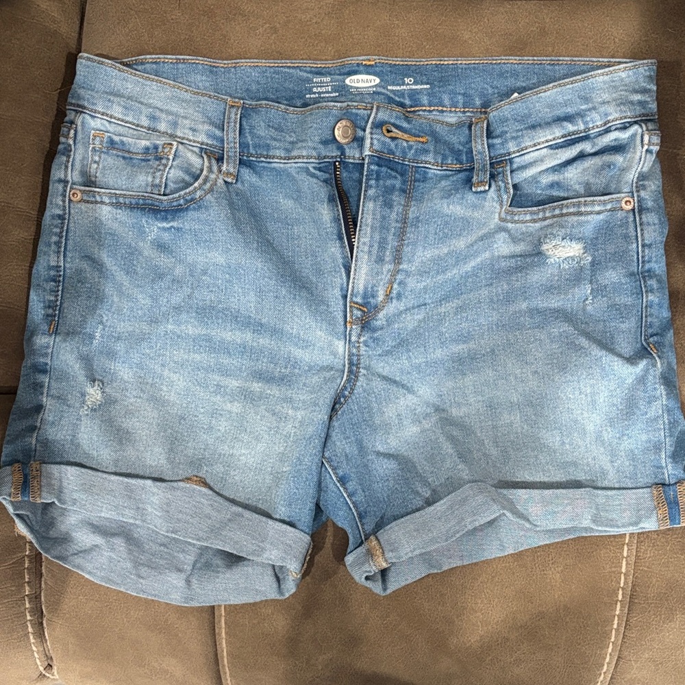 Old Navy Light Blue Jean Shorts